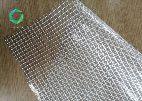 chiara tela cerata impermeabile del PVC 1000d, finestra trasparente della tenda del tessuto del PVC 450gsm